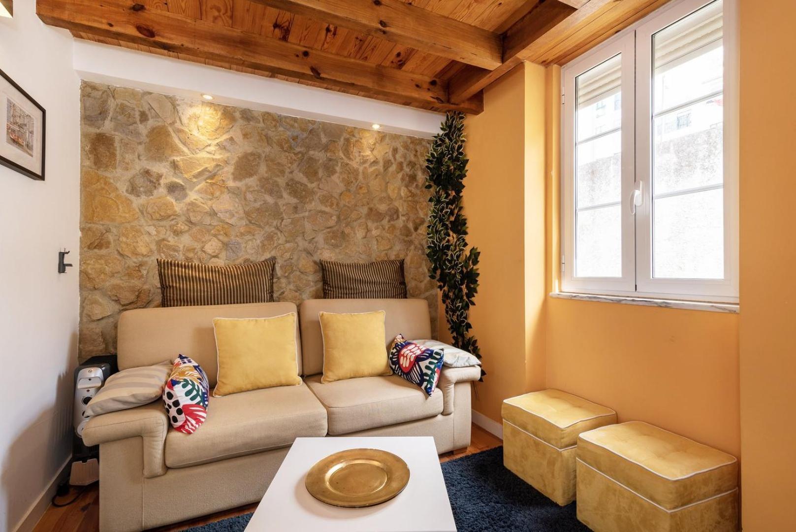 Ferienwohnung Guestready - Fantastic Rustic Duplex With Terrace Lisboa Exterior foto